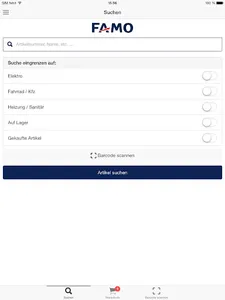 FAMO Online Shop screenshot 2
