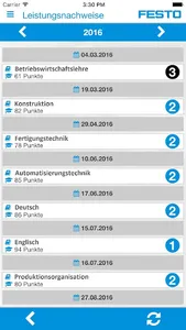 Festo Lernzentrum Lehrgänge screenshot 2