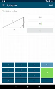 Solving Pythagoras screenshot 4