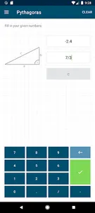 Solving Pythagoras Pro screenshot 0