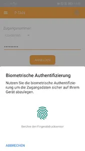 pushTAN-App Fondsdepot Bank screenshot 4