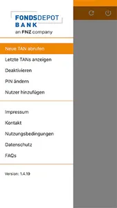 pushTAN-App Fondsdepot Bank screenshot 6