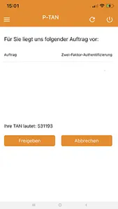 pushTAN-App Fondsdepot Bank screenshot 7