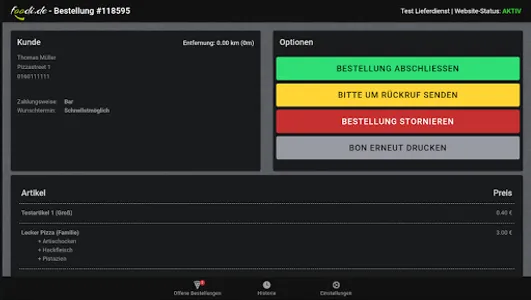foodi.de für Anbieter screenshot 1