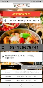 Gandhi Indisches Restaurant screenshot 1