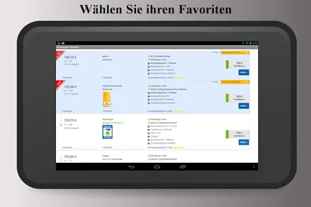 GAS Tarif Anbieter Vergleich screenshot 1