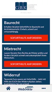 GBK LEGAL Soforthilfe screenshot 0