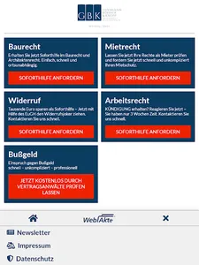 GBK LEGAL Soforthilfe screenshot 11