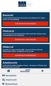 GBK LEGAL Soforthilfe screenshot 6