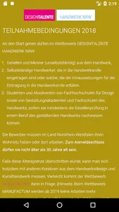 DesignTalente Handwerk NRW screenshot 2