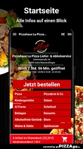 Pizzahaus La Pizza Liefer Aale screenshot 1