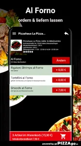 Pizzahaus La Pizza Liefer Aale screenshot 5