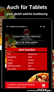 Pizzahaus La Pizza Liefer Aale screenshot 6