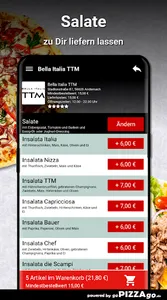 Bella Italia TTM Andernach screenshot 4
