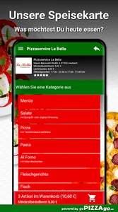 Pizzaservice La Bella Ansbach screenshot 3