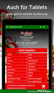 Pizzaservice La Bella Ansbach screenshot 6