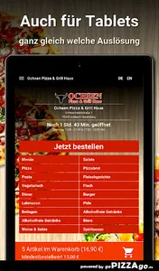 Ochsen Pizza - Grill Haus Arnb screenshot 6