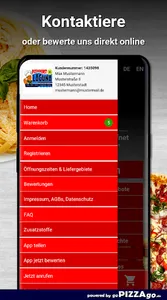 Laguna Pizzadienst Augsburg screenshot 2
