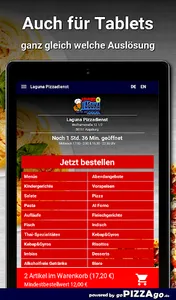 Laguna Pizzadienst Augsburg screenshot 6