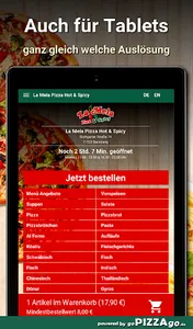 La Mela Pizza Hot - Spicy Back screenshot 6