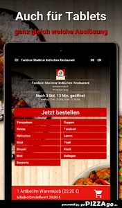Tandoor Shalimar Indisches screenshot 6