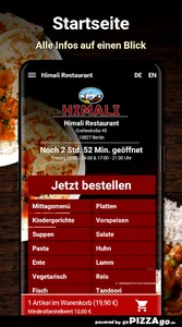 Himali Restaurant Berlin screenshot 1