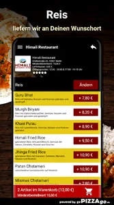 Himali Restaurant Berlin screenshot 5