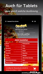 Neustadt Pizza Service Bremen screenshot 6
