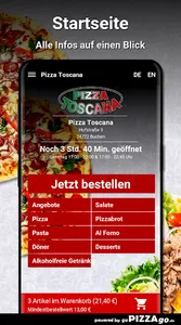 Pizza Toscana Buchen screenshot 1