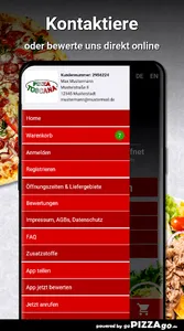 Pizza Toscana Buchen screenshot 2