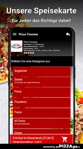 Pizza Toscana Buchen screenshot 3
