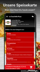 La Casa Della Pizza Büren screenshot 3
