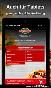 La Casa Della Pizza Büren screenshot 6