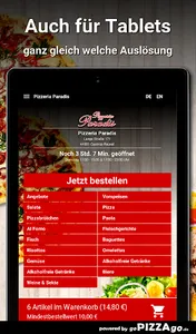 Pizzeria Paradis Castrop-Rauxe screenshot 6