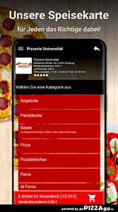 Pizzeria Universität Duisburg screenshot 3