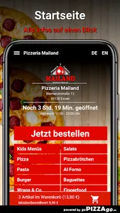 Pizzeria Mailand screenshot 1