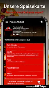 Pizzeria Mailand screenshot 3