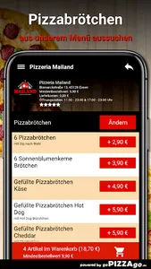 Pizzeria Mailand screenshot 4