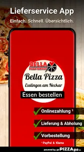 Bella Pizza Service Esslingen  screenshot 0