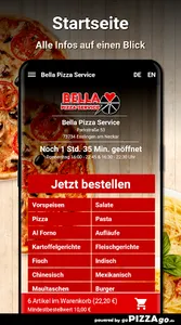 Bella Pizza Service Esslingen  screenshot 1