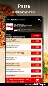 Bella Pizza Service Esslingen  screenshot 4