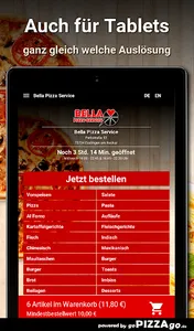 Bella Pizza Service Esslingen  screenshot 6