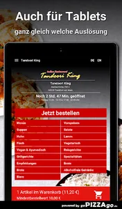 Tandoori King Frankfurt am Mai screenshot 6