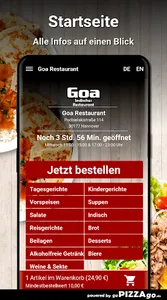 Goa Restaurant Hannover screenshot 1