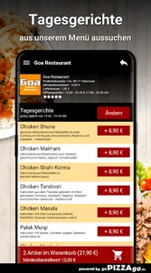 Goa Restaurant Hannover screenshot 4
