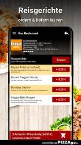 Goa Restaurant Hannover screenshot 5