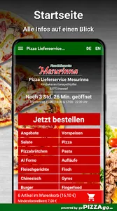 Pizza Lieferservice Mesurinna  screenshot 1