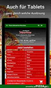 Pizza Lieferservice Mesurinna  screenshot 6