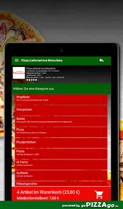 Pizza Lieferservice Mesurinna  screenshot 7