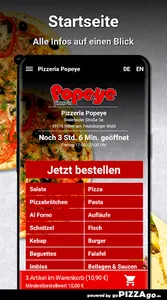 Pizzeria Popeye Hilter am Teut screenshot 1